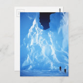 Antarctica Ice Briefkaart (Voorkant / Achterkant)
