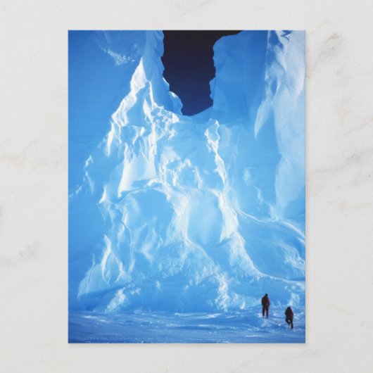 Antarctica Ice Briefkaart (Voorkant)