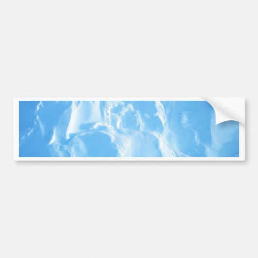 Antarctica Ice Bumpersticker (Voorkant)