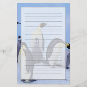Antarctica, keizerspinguïns briefpapier