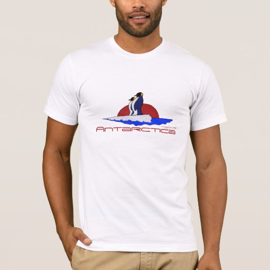 Antarctica: koel t-shirt design (Voorkant)