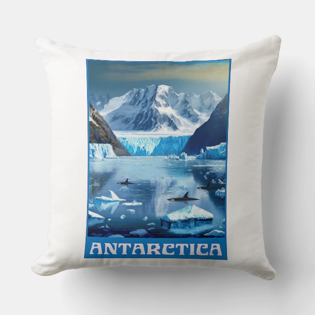 Antarctica Kussen (Voorkant)