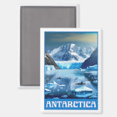 Antarctica Magneet (Voorkant / Achterkant)