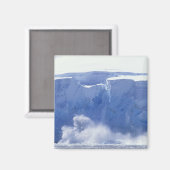 Antarctica, Paradise Bay, massagolven Magneet (Voorkant / Achterkant)