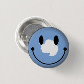 Antarctica Ronde Button 3,2 Cm (Voorkant /achterkant)