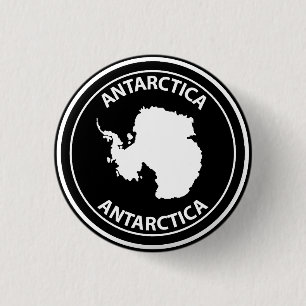 Antarctica Ronde Button 3,2 Cm