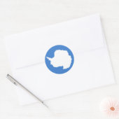 antarctica ronde sticker (Envelop)