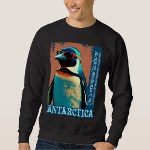 Antarctica Schattig Koele Pinguïn Antarctisch Onde Trui
