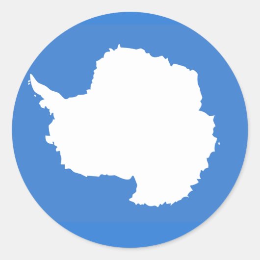Antarctica Sticker (Voorkant)