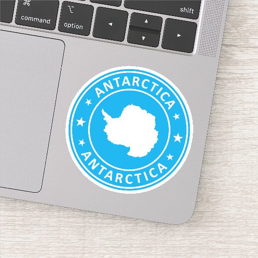 Antarctica Sticker (Detail)