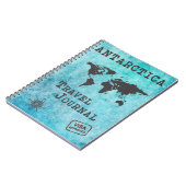 Antarctica Travel Journal Vacking Planner Notitieboek (Linkerzijde)