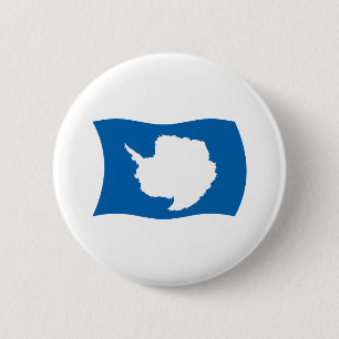 Antarctica Vlag Knop Ronde Button 5,7 Cm