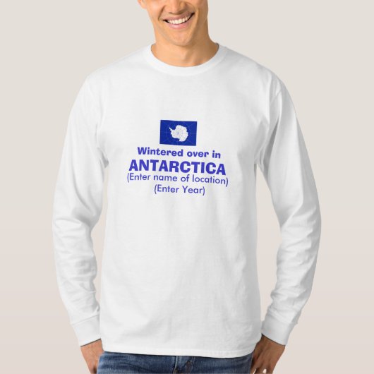 Antarctica Wintered Over Shirt (Voorkant)