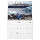 Antarctique - Calendrier 2020 (Mar 2026)