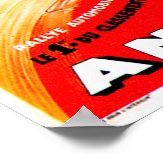 Antargas ~  autowegras AD Poster (Hoek)