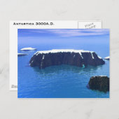 antartica 3000AD Briefkaart (Voorkant / Achterkant)