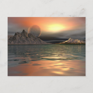 Antartica Moon Briefkaart