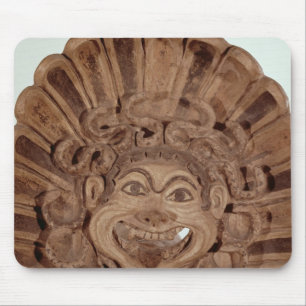 Antefix met het hoofd van een gorgon muismat