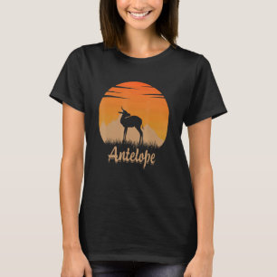Antelope Animal Hot in the Mounta in Natuur T-shirt
