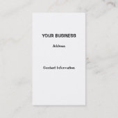 Antelope Book Mark  Visitekaartje (Achterkant)