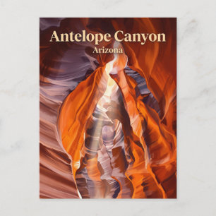 Antelope Canyon Arizona Briefkaart