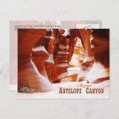 Antelope Canyon, Arizona Briefkaart (Voorkant / Achterkant)