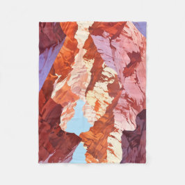 Antelope Canyon, Arizona Fleece Deken