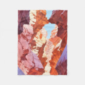 Antelope Canyon, Arizona Fleece Deken (Voorkant)