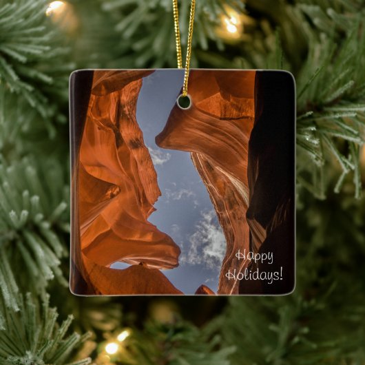Antelope Canyon Arizona Keramisch Ornament (Boom)