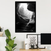 Antelope Canyon, Arizona Poster (Thuiskantoor)