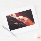 Antelope Canyon, Arizona Rechthoekige Sticker (Envelop)