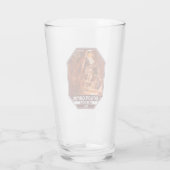 Antelope Canyon Arizona Travel Emblem Glas (Achterkant)