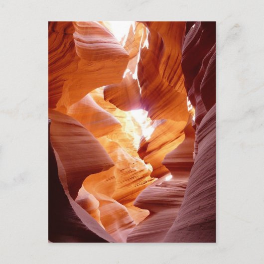 Antelope canyon briefkaart (Voorkant)