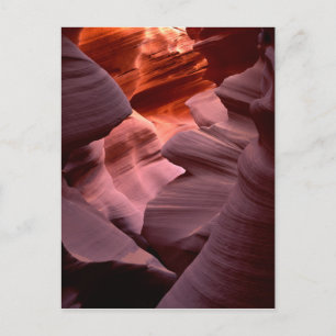 Antelope Canyon-formaties Briefkaart