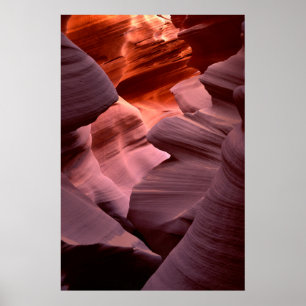 Antelope Canyon-formaties Poster