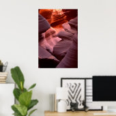Antelope Canyon-formaties Poster (Thuiskantoor)