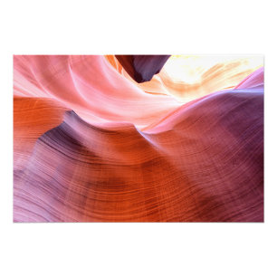 Antelope Canyon Foto Afdruk