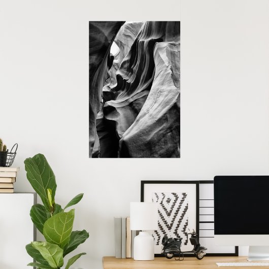 Antelope canyon grotten poster (Thuiskantoor)