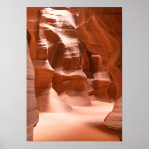 Antelope Canyon, natuurlijk lit Poster