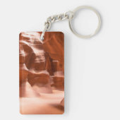 Antelope Canyon, natuurlijk lit Sleutelhanger (achterkant)