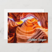 Antelope Canyon, Page, Arizona Briefkaart (Voorkant / Achterkant)