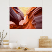 "Antelope Canyon" Poster (Keuken)