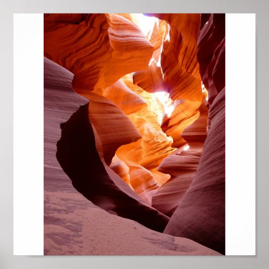 Antelope Canyon Poster (Voorkant)