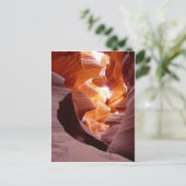Antelope Canyon Sandstone Briefkaart (Staand voorkant)