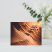 Antelope Canyon Shapes Briefkaart (Staand voorkant)