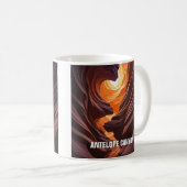 Antelope Canyon Souvenir Koffiemok (Voorkant rechts)