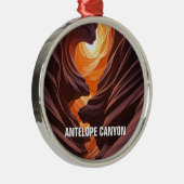 Antelope Canyon Souvenir Metalen Ornament (Rechts)