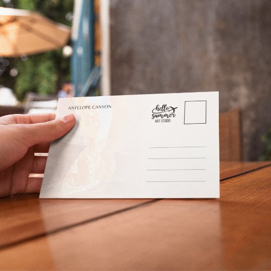 Antelope Canyon Waterverf Briefkaart