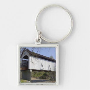 Antelope Creek Overdekte Brug, gebouwd in 1922 Sleutelhanger