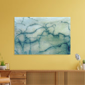 Antelope en Bison, Perigordiaan (grotschilderij) Canvas Afdruk (Insitu (Woonkamer))